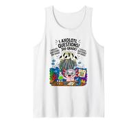 Funny Seagull I Axolotl Question 3rd Grade 1st Day of School Tank Top