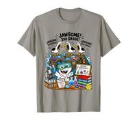 Funny Seagull Jawsome 3rd Grade Shark Back to School Kids T-Shirt