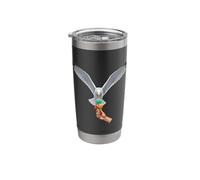 Funny Seagull Stealing Summer Beach Ice Cream Stainless Steel Insulated Tumbler