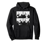 Funny Seagulls Rockers Cool Animals Rock Music Emo Punk Band Pullover Hoodie