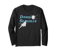Funny Seagulls Saying Damn Seagulls Capitan Long Sleeve T-Shirt