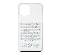 Funny seal music yoga Playing with Notes Musician Case for iPhone 12 mini