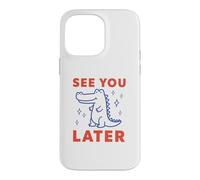 Funny See You Later Alligator Cute Crocodile Design Case for iPhone 14 Pro Max