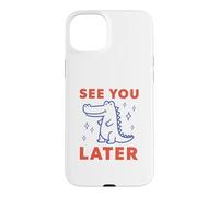 Funny See You Later Alligator Cute Crocodile Design Case for iPhone 15 Plus