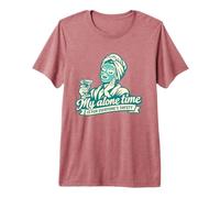 Funny Self Care My Alone Time is for Everyone’s Safety Retro Premium T-Shirt