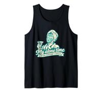 Funny Self Care My Alone Time is for Everyone’s Safety Retro Tank Top