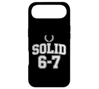 Funny Self Rating Solid 6 7 Sarcastic Humor Case for iPhone Air