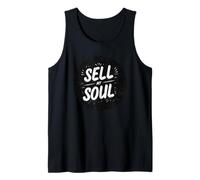 Funny Sell My Soul Statement Costume Tank Top