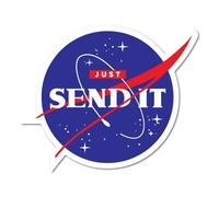 Funny Send It Just Gonna Sticker larry the enticer, skidoo, youtube, funny