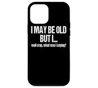 Funny Senior Citizen Forgetful Old Age People Retired Case for iPhone 12 mini