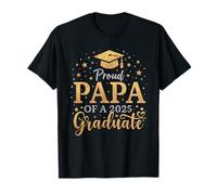 Funny Senior Proud Papa of a Class of 2025 Graduate T-Shirt
