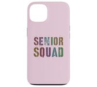 Funny SENIOR SQUAD Graduated Status Yearbook Girl Autographs Case for iPhone 13