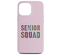 Funny SENIOR SQUAD Graduated Status Yearbook Girl Autographs Case for iPhone 13 Pro Max