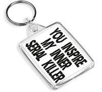 Funny Serial Killer Keyring Office Secret Santa Fun Keyring #13236
