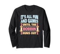 Funny Sewing Sew Quilter T-Shirt Gift for Seamstress Long Sleeve T-Shirt