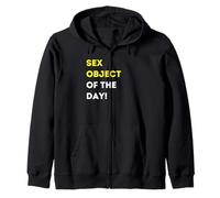 Funny Sex Object of the Day! - unique humorous gifts Zip Hoodie