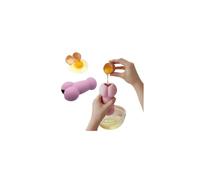 Funny Shape Egg Separator, Silicone Egg Yolk Separator, Adult Prank Eggs Yolk & White Separators, Novelty Eggs Separators, Reusable Cooking Gadget, Gag Gifts for Couple Him Her Valentine