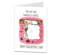 Funny Sharing Is Caring Valentine's Day Card