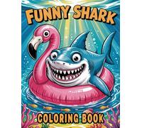 Funny Shark Coloring Book