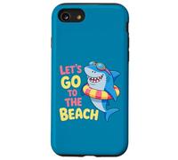 Funny Shark Summer Vacation Ocean Life Beach Case for iPhone SE (2020) / 7 / 8