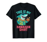 Funny Shark This Is My Hawaiian T-Shirt