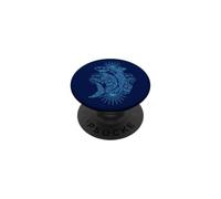 FUNNY SHARK TIKI INSPIRED ART PopSockets Adhesive PopGrip