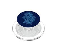 FUNNY SHARK TIKI INSPIRED ART PopSockets PopGrip for MagSafe