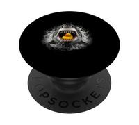 Funny Shark With Rubber Duck Cartoon Parody PopSockets Adhesive PopGrip