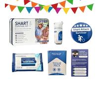 Funny Shart Survival Kit, Poop Prank Gag Present Set, Funny Poop Set Include Butt Wipes Underwear, Compact Survivals Prank Sets For Husband Men Family Friends Teens Adults April Fools' Day New Year