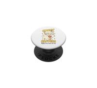 Funny Sheep Happens Retro 60s Lamb Vintage Animal Pun Art PopSockets Adhesive PopGrip