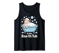 Funny Sheep Joke Bathtime Bed Time Cute Lamb Farm Animals Tank Top