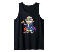 Funny Sheep LGBT Rainbow Lesbian Gay Pride Women Men Tank Top