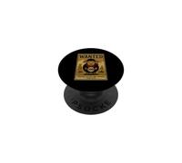 Funny Sheep Wanted Poster Saying Once Was Lost PopSockets Adhesive PopGrip
