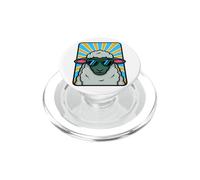 Funny Sheep Wearing Sunglasses Animal Humour Jokes PopSockets PopGrip for MagSafe