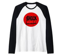 Funny Shock Moment Stamp Raglan Baseball Tee