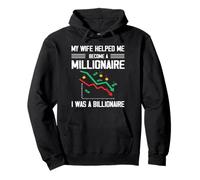 Funny Shopaholic Wife Pullover Hoodie