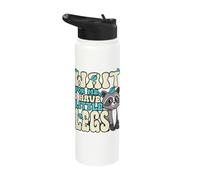 Funny Short Person Little Legs Wait Sarcastic Humor Joke Stainless Steel Insulated Water Bottle