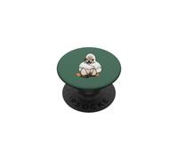 Funny Siamese Cat Sarcastic Awkward Silly Goose Hugger Humor PopSockets Adhesive PopGrip