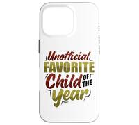Funny Sibling Rivalry Unofficial Favorite Child Of The Year Case for iPhone 16 Pro