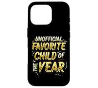 Funny Sibling Rivalry Unofficial Favorite Child Of The Year Case for iPhone 16 Pro
