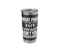 Funny Sign Language ASL Interpreter Stainless Steel Insulated Tumbler