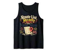 Funny Sign Maker Route List Before the Signs Tank Top