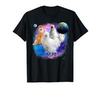 Funny Silkie Chickens in the Galaxy, Silkie Chicken T-Shirt