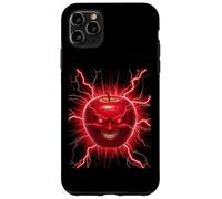 Funny Silly AI Niche Evil Apple Gen Z Meme Fruit Case for iPhone 11 Pro Max
