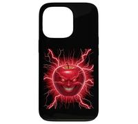 Funny Silly AI Niche Evil Apple Gen Z Meme Fruit Case for iPhone 13 Pro