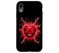 Funny Silly AI Niche Evil Apple Gen Z Meme Fruit Case for iPhone XR