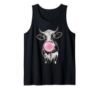 Funny Silly Cow Faces Farm Animal Humor Tank Top