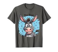 Funny Silly Donkey Cartoon Burro The Donk Farm Lovers Gift T-Shirt