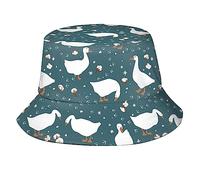 Funny Silly Goose Bucket Hat Sun Hat Packable Summer Casual Hat Unisex Fisherman Hat for Outdoor Travel Women Men Adult, Funny Silly Goose 15, One Size