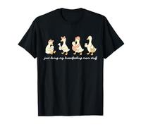 Funny Silly Goose Mama Just Doing My Breastfeeding Mom Stuff T-Shirt